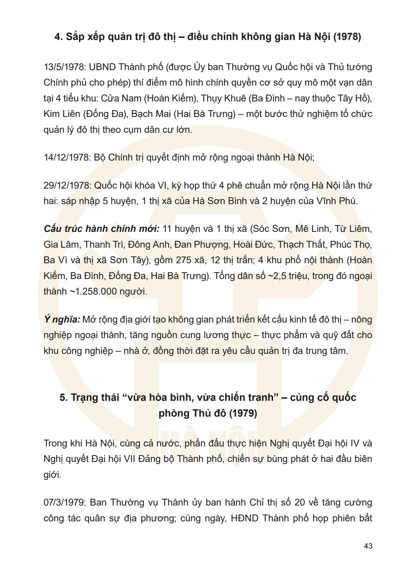 Dưới ngọn cờ Đảng - H&agrave; Nội viết n&ecirc;n Thi&ecirc;n anh h&ugrave;ng ca - trang 43