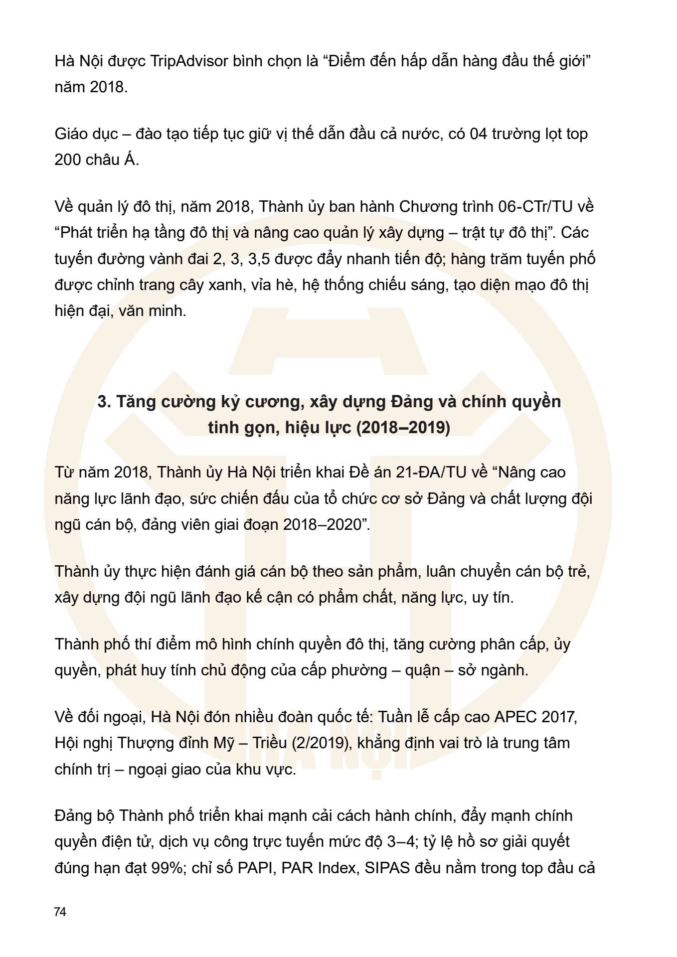 Dưới ngọn cờ Đảng - H&agrave; Nội viết n&ecirc;n Thi&ecirc;n anh h&ugrave;ng ca - trang 74