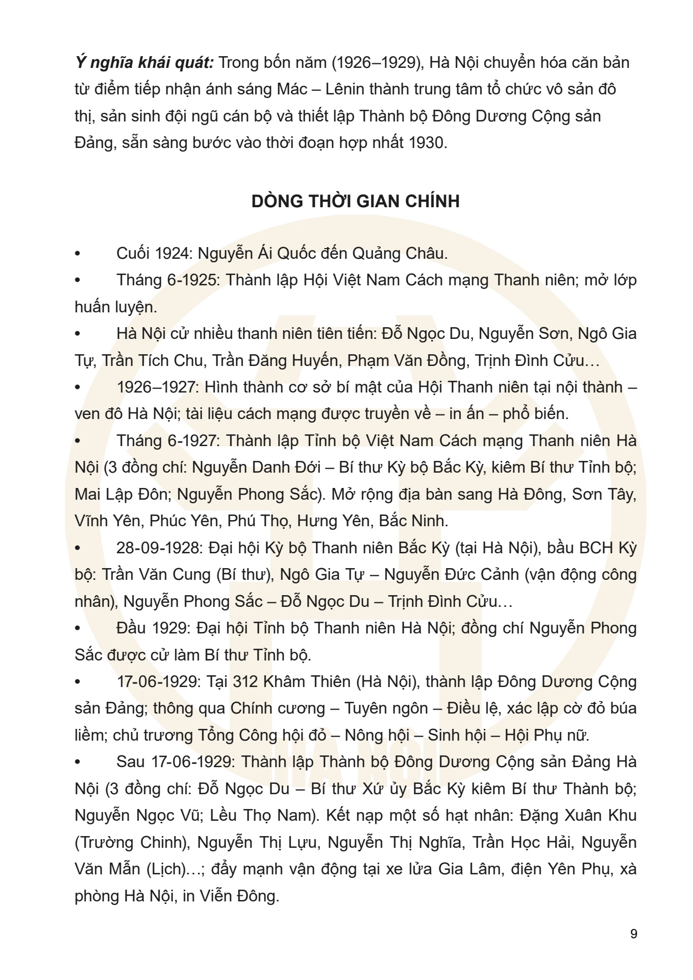 Dưới ngọn cờ Đảng - H&agrave; Nội viết n&ecirc;n Thi&ecirc;n anh h&ugrave;ng ca - trang 9