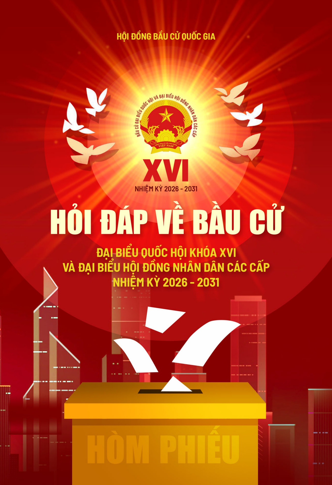 Hỏi đ&aacute;p về bầu cử Quốc hội kh&oacute;a XVI v&agrave; HĐND c&aacute;c cấp nhiệm kỳ 2026-2031 - trang 1