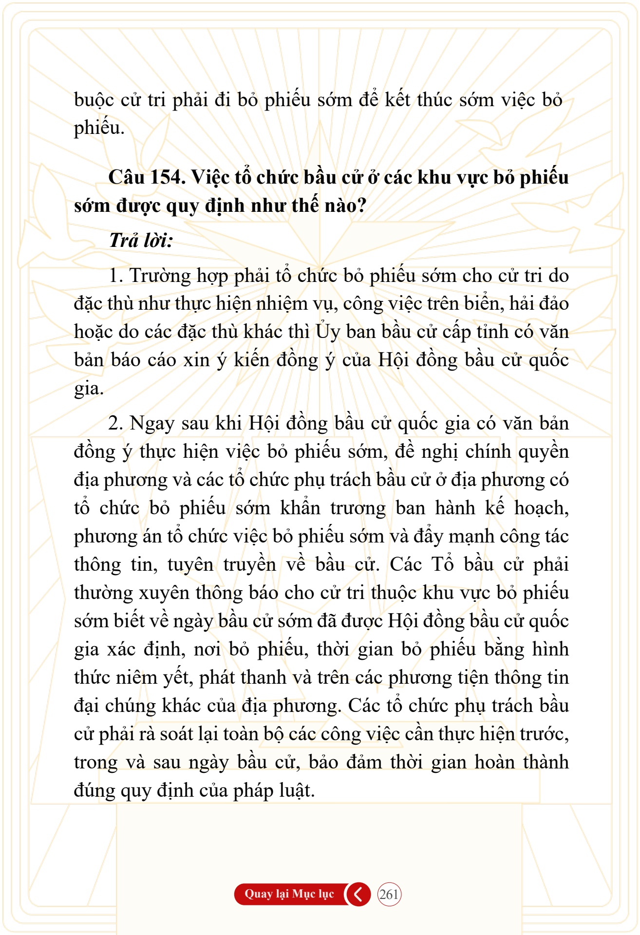 Hỏi đ&aacute;p về bầu cử Quốc hội kh&oacute;a XVI v&agrave; HĐND c&aacute;c cấp nhiệm kỳ 2026-2031 - trang 261
