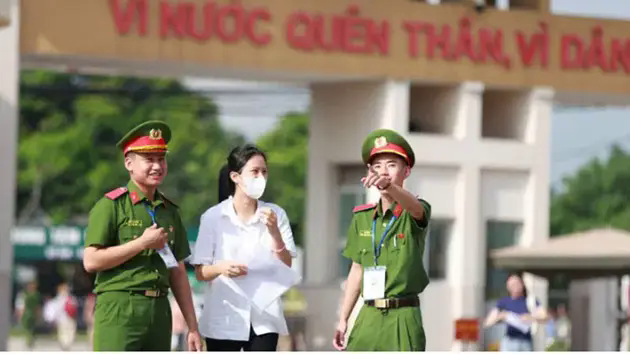 Khối trường c&ocirc;ng an tuyển hơn 2.300 chỉ ti&ecirc;u năm 2025
