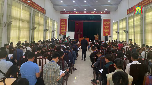 Huyện Mỹ Đức: Đấu gi&aacute; cao nhất 50,5 triệu đồng/m&sup2;