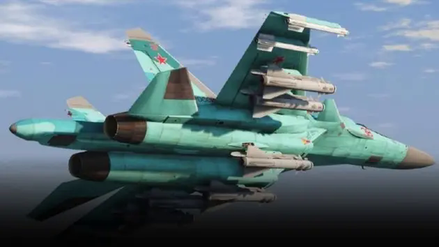 Su-34 dội bom lượn ngăn Ukraine tập kết lực lượng