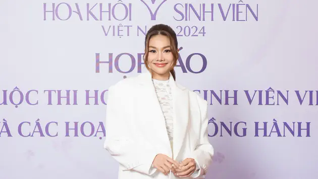 Thanh Hằng l&agrave;m gi&aacute;m khảo Hoa kh&ocirc;i Sinh vi&ecirc;n Việt Nam