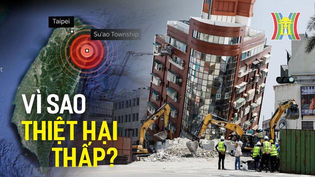 V&igrave; sao động đất ở Đ&agrave;i Loan (Trung Quốc) thiệt hại thấp?