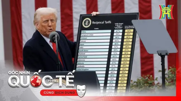 &Ocirc;ng Trump &aacute;p thuế đối ứng: Mỹ gi&atilde; từ thương mại tự do
