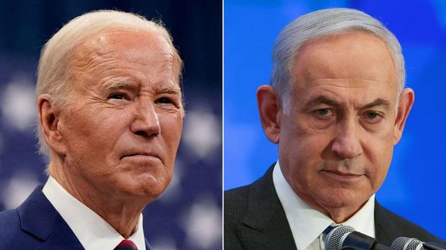 Tổng thống Mỹ Biden điện đ&agrave;m với thủ tướng Israel Netanyahu