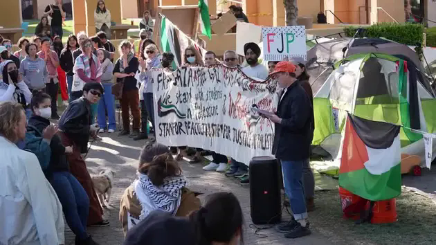 Ai t&agrave;i trợ cho biểu t&igrave;nh ủng hộ Palestine?