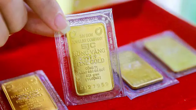 Gi&aacute; v&agrave;ng trong nước ng&agrave;y 6/5 giảm mạnh