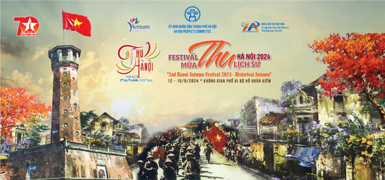 Chương tr&igrave;nh &ldquo;Festival Thu H&agrave; Nội lần thứ 2 năm 2024&rdquo; sẽ diễn ra tại kh&ocirc;ng gian phố đi bộ hồ Ho&agrave;n Kiếm v&agrave; một số điểm đến du lịch tr&ecirc;n địa b&agrave;n th&agrave;nh phố H&agrave; Nội từ ng&agrave;y 12 đến 15/9