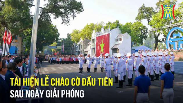 T&aacute;i hiện Lễ ch&agrave;o cờ đặc biệt ng&agrave;y 10/10/1954