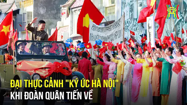 Đại thực cảnh 'Ng&agrave;y về chiến thắng' - h&agrave;o h&ugrave;ng cảm x&uacute;c lịch sử