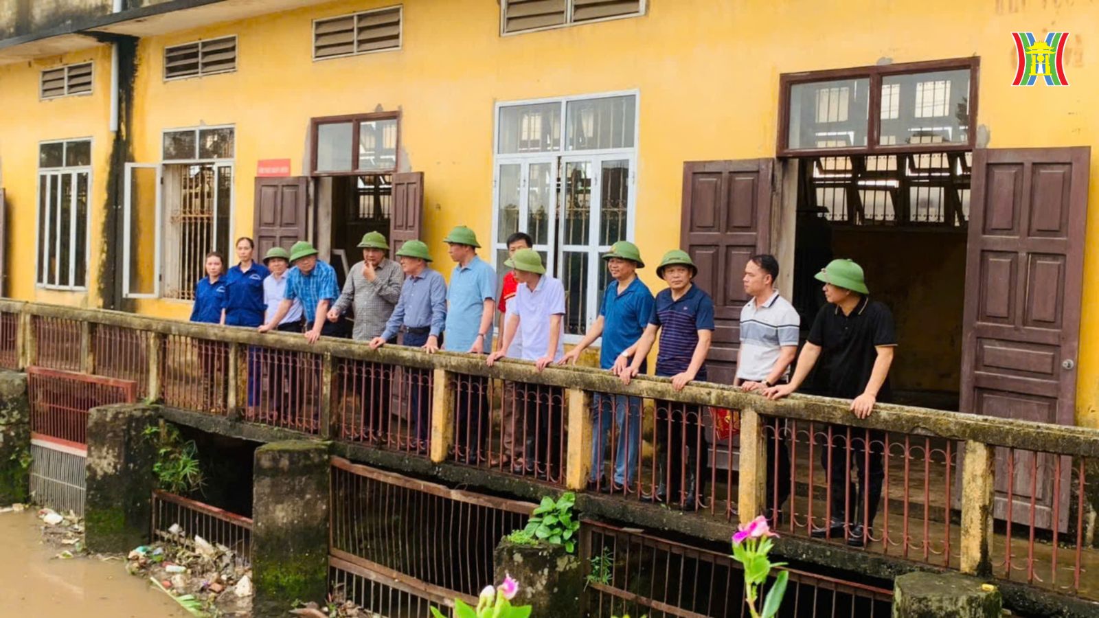 Chủ tịch HĐND Th&agrave;nh phố Nguyễn Ngọc Tuấn thị s&aacute;t huyện Thường T&iacute;n.