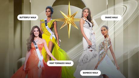 Phong c&aacute;ch catwalk của người đẹp Việt Nam tại Miss Universe