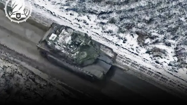Nga ph&aacute; hủy th&ecirc;m một xe tăng Abrams của Ukraine