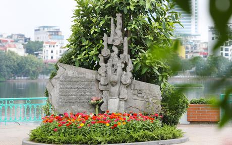 Cận cảnh bức ph&ugrave; đi&ecirc;u Tổng thống Mỹ đ&atilde; gh&eacute; thăm