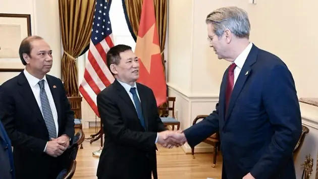 Bộ trưởng T&agrave;i ch&iacute;nh Hoa Kỳ l&agrave;m trưởng đo&agrave;n đ&agrave;m ph&aacute;n thương mại với Việt Nam