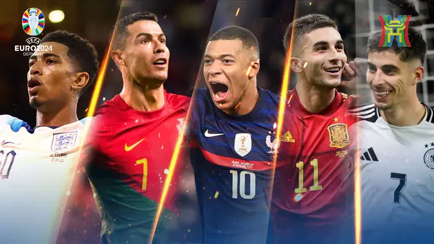 Điểm mặt ứng cử vi&ecirc;n cho chức v&ocirc; địch Euro 2024