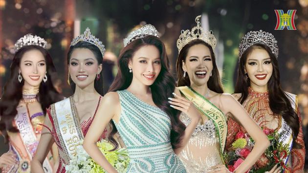 Nhan sắc Việt 2023 với một năm to&agrave;n &Aacute; hậu quốc tế