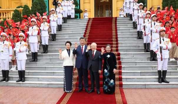 Truyền th&ocirc;ng Trung Quốc đưa tin về chuyến thăm Việt Nam của &ocirc;ng Tập Cận B&igrave;nh