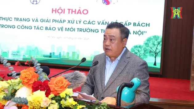 Giải ph&aacute;p n&acirc;ng cao chất lượng m&ocirc;i trường của H&agrave; Nội