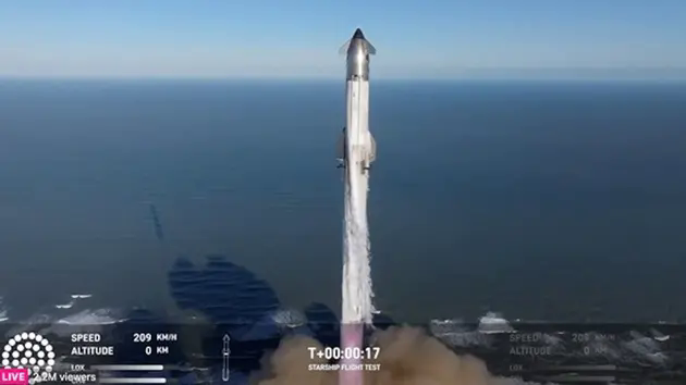 T&agrave;u vũ trụ Starship của SpaceX ph&aacute;t nổ trong kh&ocirc;ng gian
