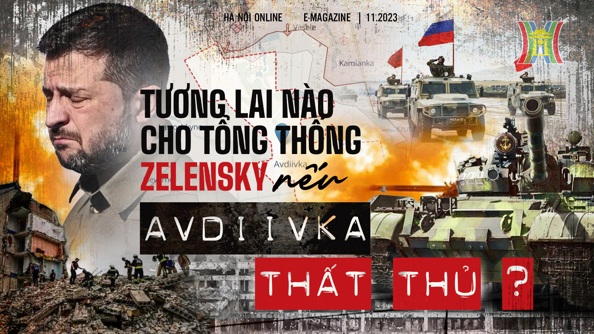 Avdiivka thất thủ tương lai n&agrave;o cho zelensky
