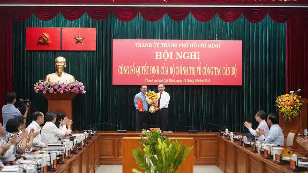 &Ocirc;ng Nguyễn Văn Được giữ chức Ph&oacute; B&iacute; thư Th&agrave;nh ủy TP.HCM