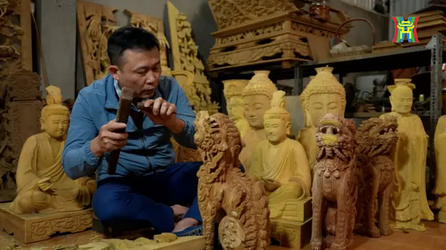 Nghệ nh&acirc;n H&agrave; Nội: N&eacute;t khắc thời gian