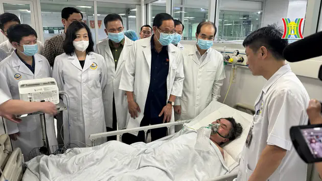 Cấp cứu kịp thời 6 nạn nh&acirc;n trong vụ ch&aacute;y tại Trung K&iacute;nh