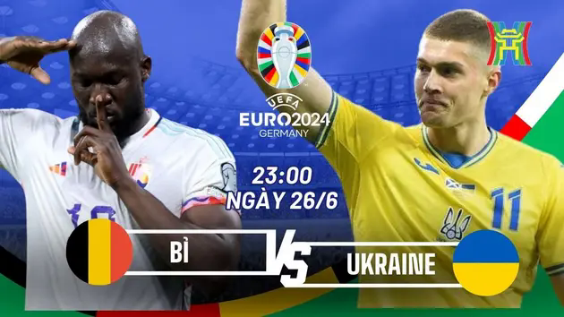Nhận định Bỉ vs Ukraine: Th&aacute;ch thức 'Quỷ đỏ ch&acirc;u &Acirc;u'