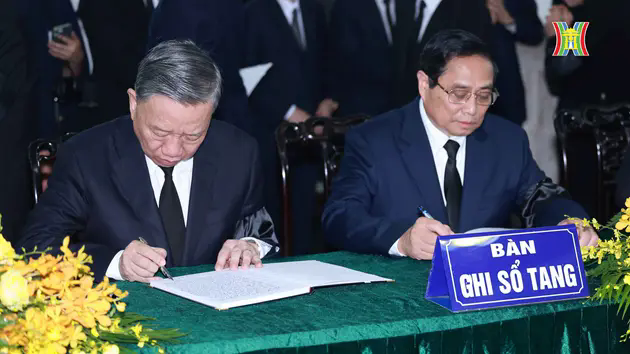 Những d&ograve;ng sổ tang x&uacute;c động tưởng nhớ Tổng B&iacute; thư Nguyễn Ph&uacute; Trọng