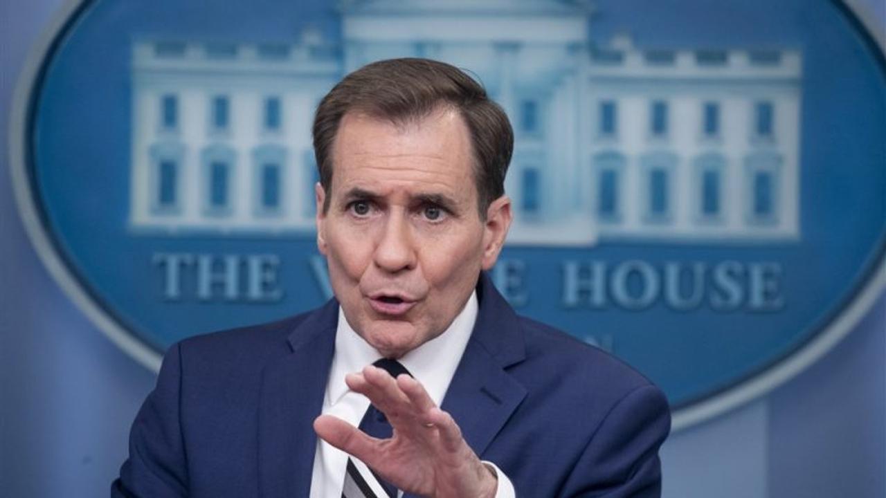 john kirby - người ph&aacute;t ng&ocirc;n nh&agrave; trắng
