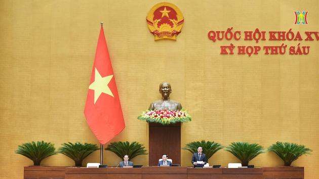 Quốc hội tiến h&agrave;nh thảo luận dự &aacute;n Luật Thủ đ&ocirc; (sửa đổi)