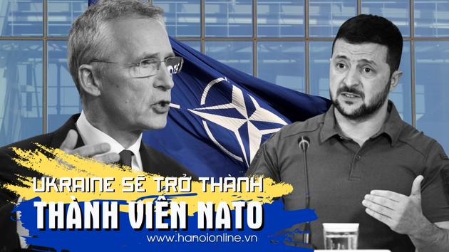 Ukraine sẽ trở th&agrave;nh th&agrave;nh vi&ecirc;n của NATO?