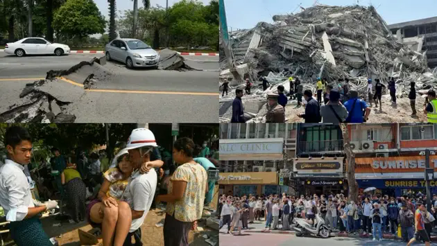 Động đất tại Myanmar: Nguy&ecirc;n nh&acirc;n v&agrave; mức độ thảm họa