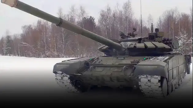 Nga trang bị hệ thống bảo vệ Arena-M cho xe tăng T-90M