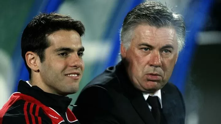 Kaka c&oacute; thể t&aacute;i hợp HLV Ancelotti ở tuyển Brazil