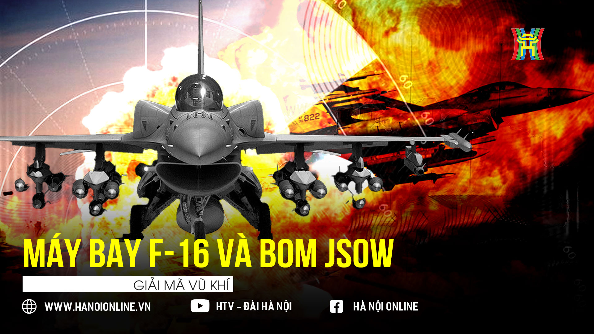 Chuyện g&igrave; sẽ xảy ra nếu Ukraine t&iacute;ch hợp JSOW l&ecirc;n F-16?