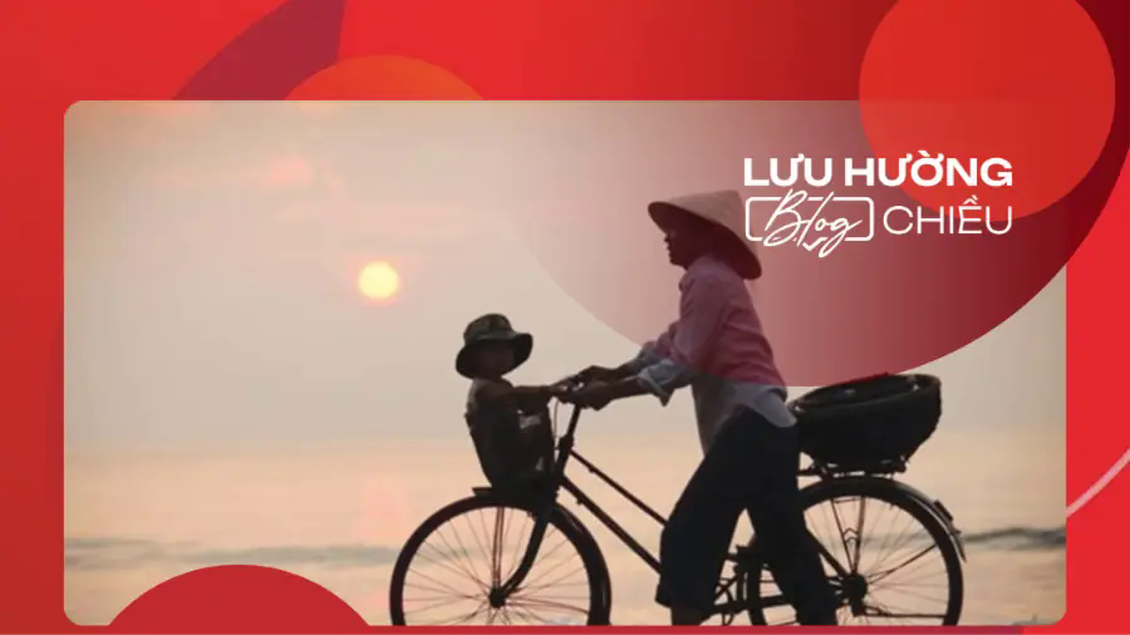 Chiều mưa bên mẹ…