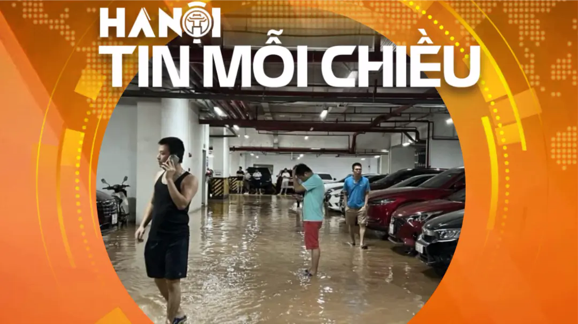 Để hầm chung cư không còn là 'vùng chết' mùa mưa bão | Hà Nội tin mỗi chiều