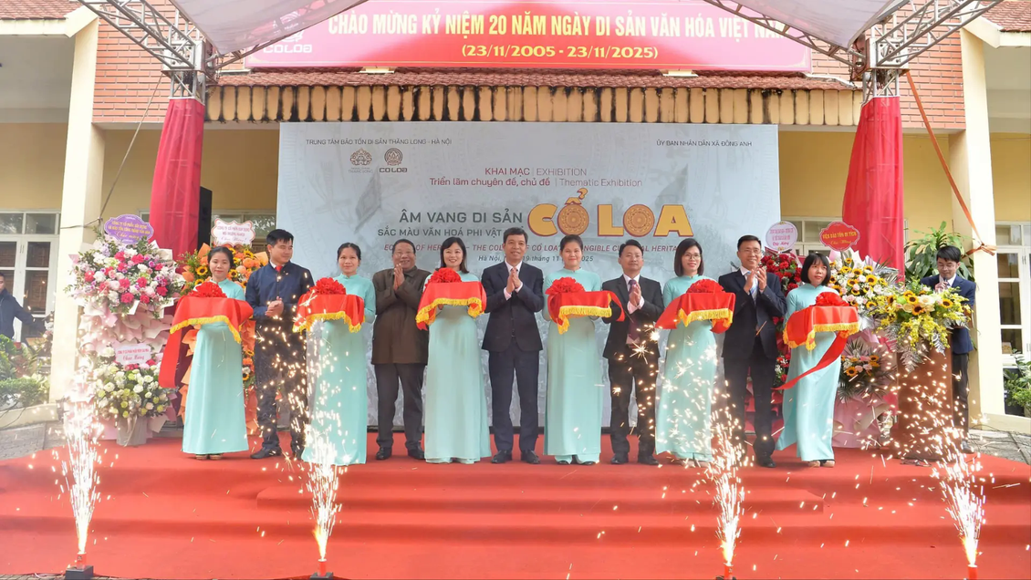 Sắc màu di sản văn hóa phi vật thể Cổ Loa