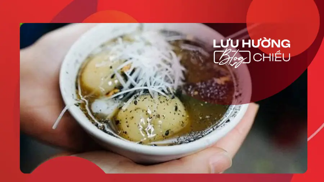 Bánh trôi Hà Nội ngày đông