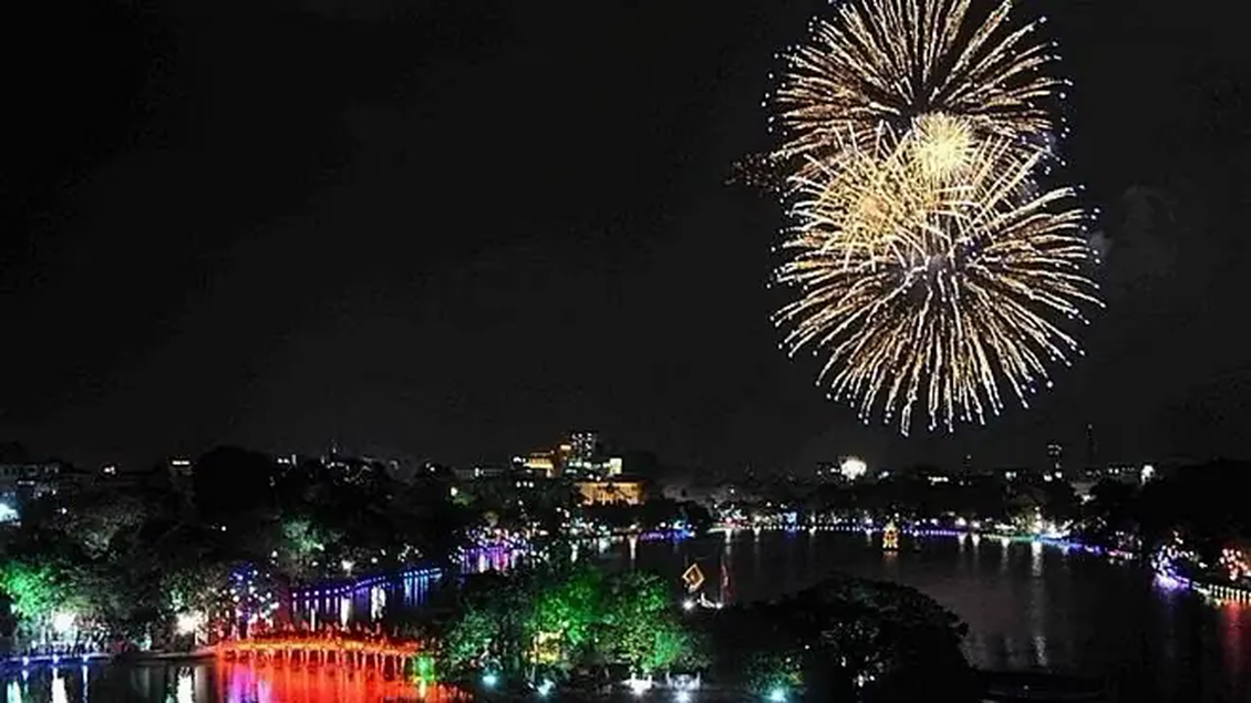 Hà Nội dự kiến bắn pháo hoa 5 điểm dịp Tết dương lịch 2026