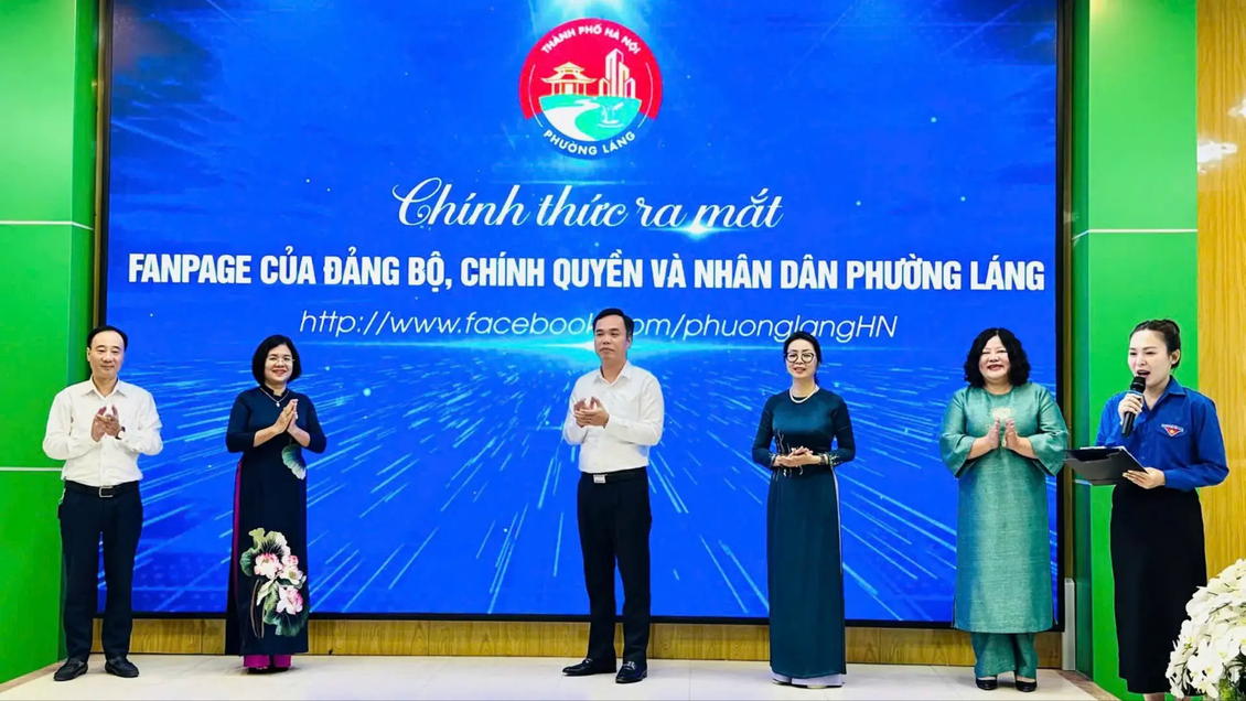 Ra mắt trang fanpage 'Phường Láng - Thành phố Hà Nội'