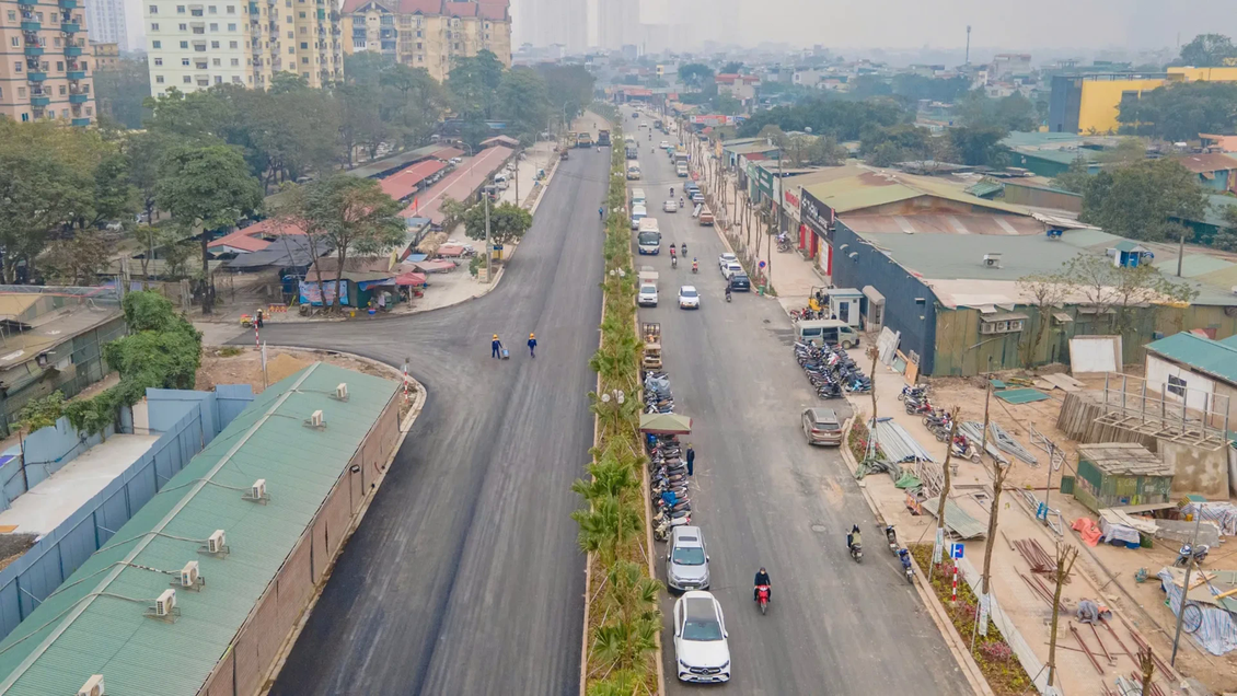 Sức xuân trên những công trình giao thông trọng điểm của Thủ đô