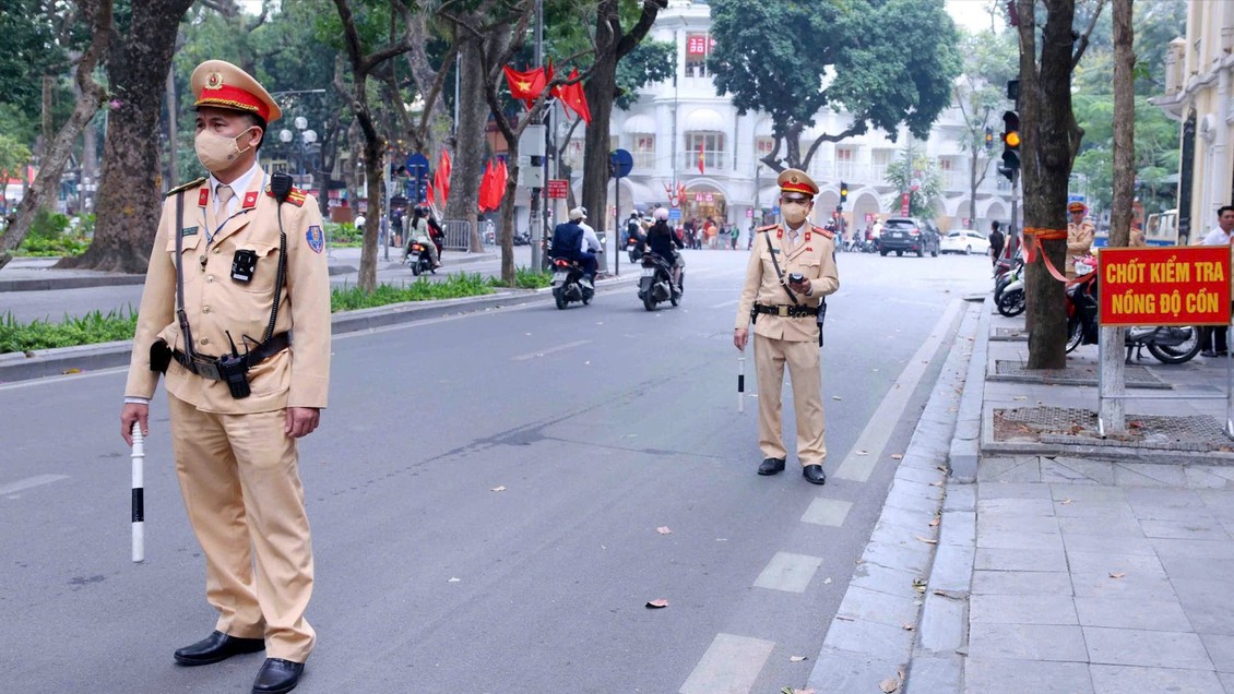 Giữ nhịp giao thông Thủ đô từ những ngày đầu xuân