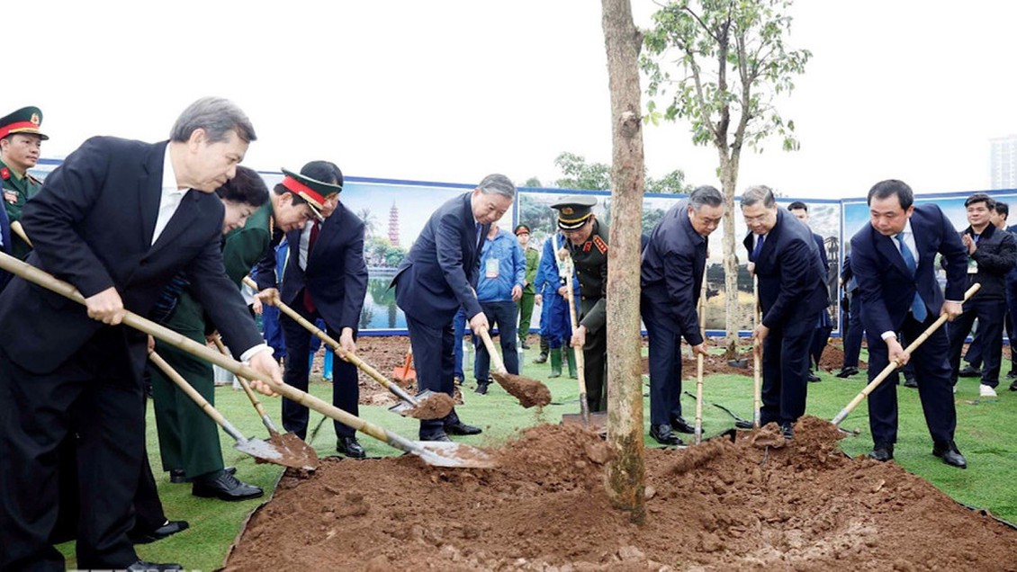 Tổng Bí thư Tô Lâm dự lễ phát động Tết trồng cây xuân Bính Ngọ 2026