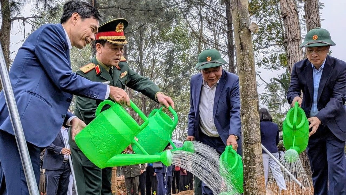 Năm 2026, Đoài Phương phấn đấu trồng 5.000 cây xanh các loại